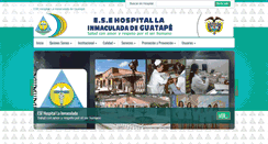 Desktop Screenshot of hospitalguatape.com